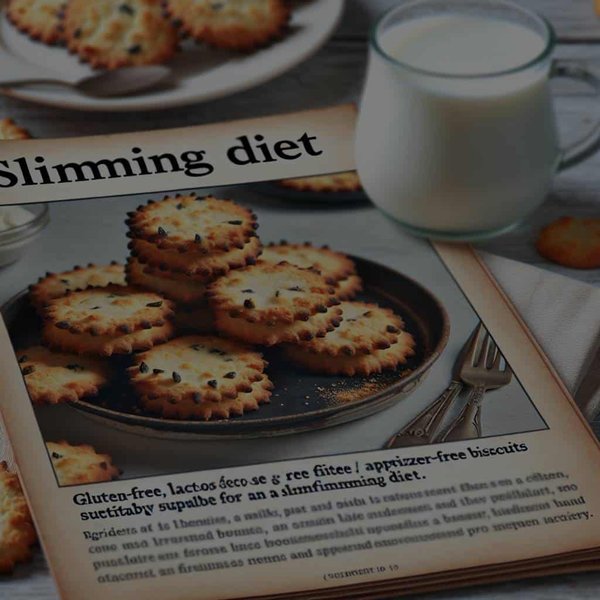 Quelle recette de biscuits apéritifs sans gluten et sans lactose pour un régime minceur?
