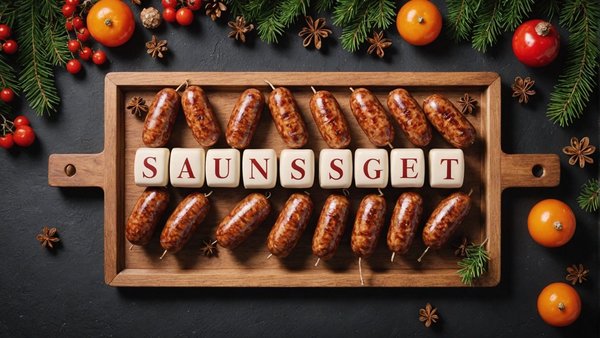 Calendrier avent saucisson : la gourmandise au rendez-vous